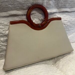 Vintage Triangle New York purse